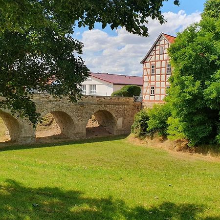 Ferienwohnungen An Der Schlossruine Herbsleben Bagian luar foto